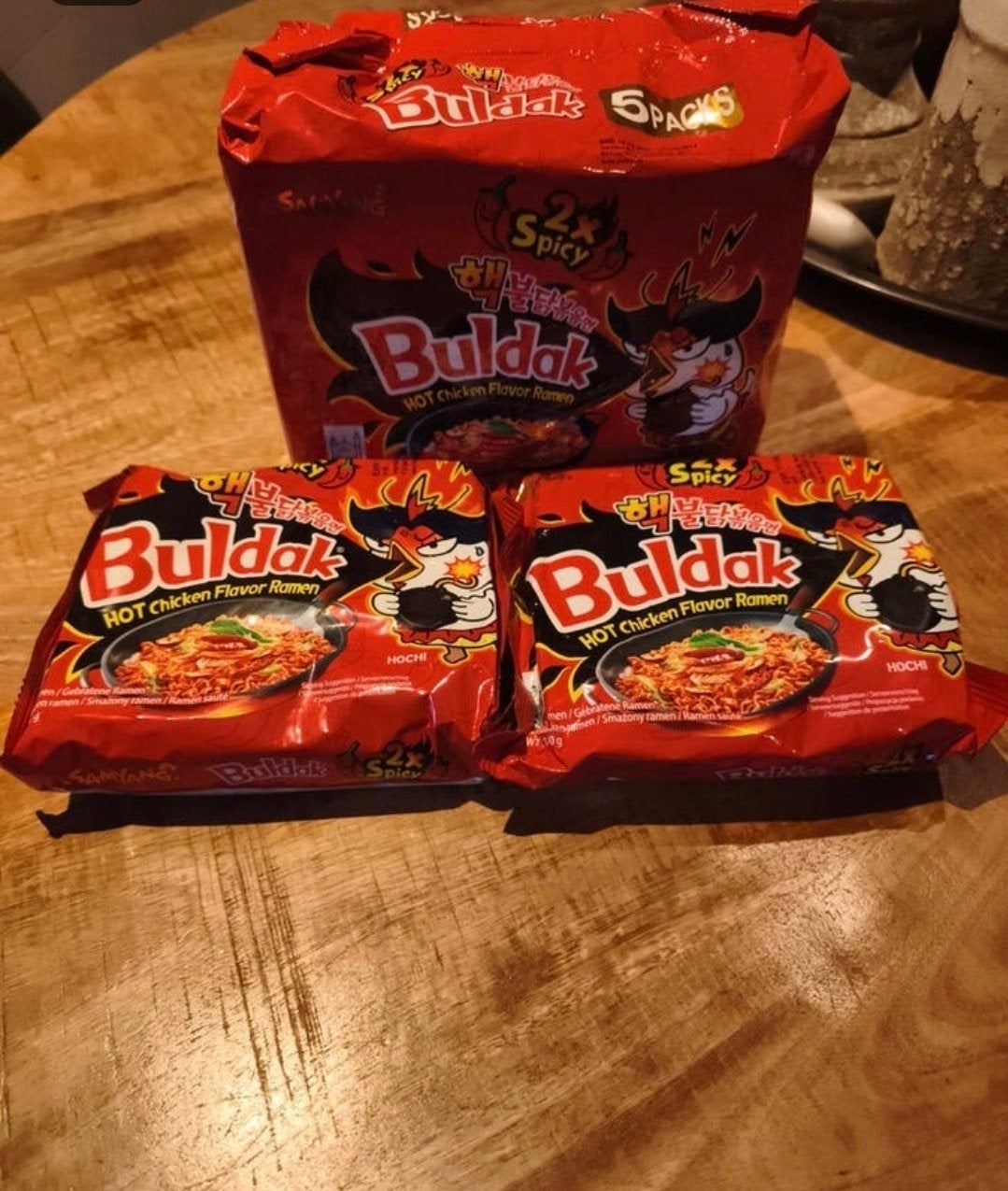 Buldak noodles spicy noodles, Ophalen of Verzenden