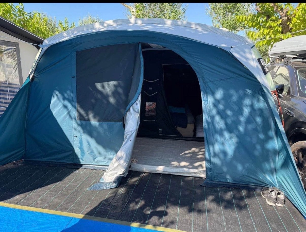 Quechua Arpenaz 5.2 familietent - 5 personen, Ophalen of Verzenden, Zo goed als nieuw, Tot en met 5