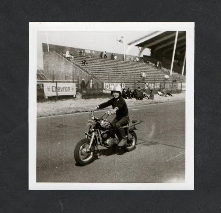 Foto Zandvoort Circuit Zandvoort Motor Chevron 1971., 1960 tot 1980, Foto, Ophalen of Verzenden, Zo goed als nieuw