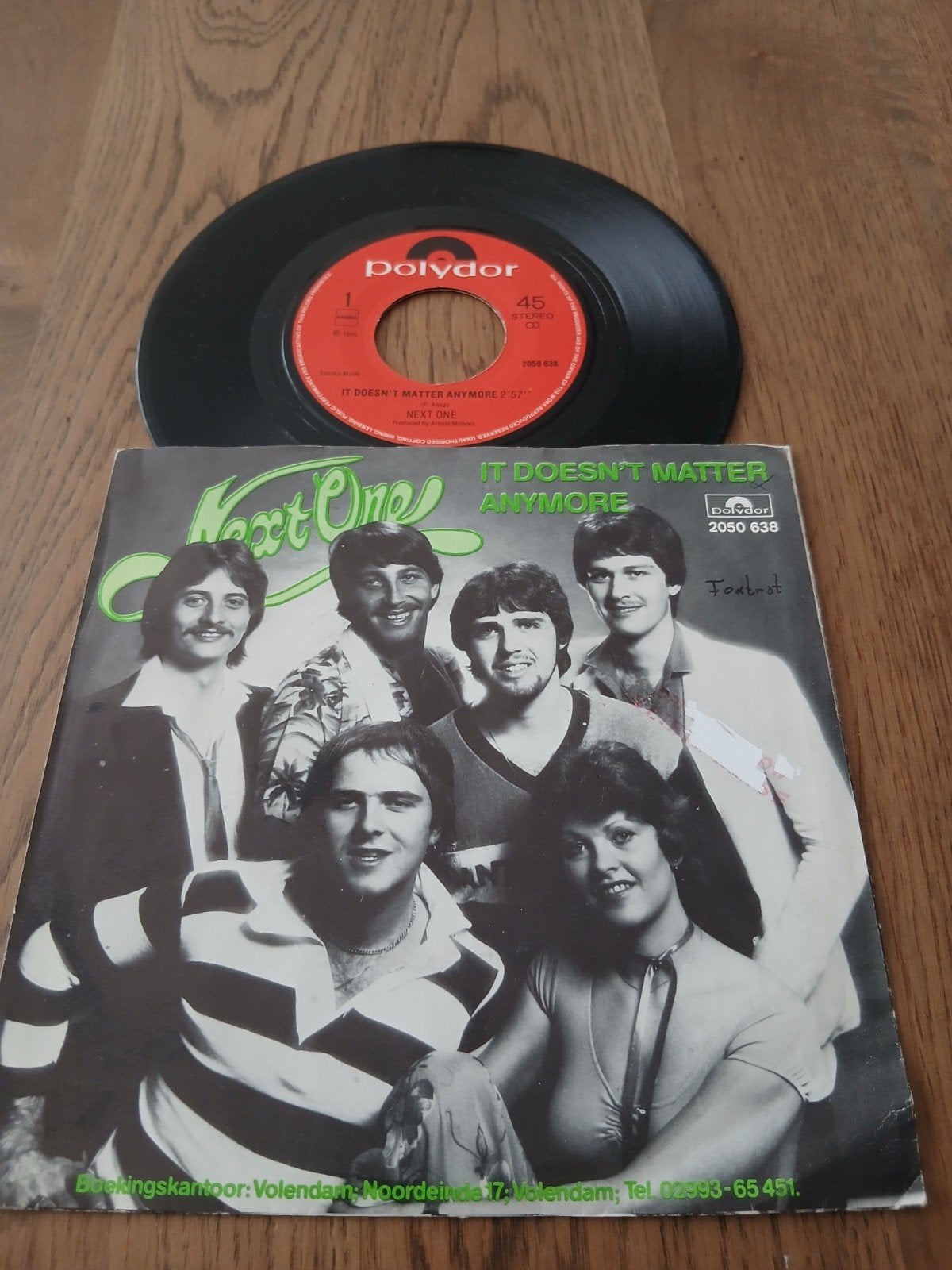 VINYL SINGLE   NEXT ONE   1980, Verzenden, Zo goed als nieuw, Pop