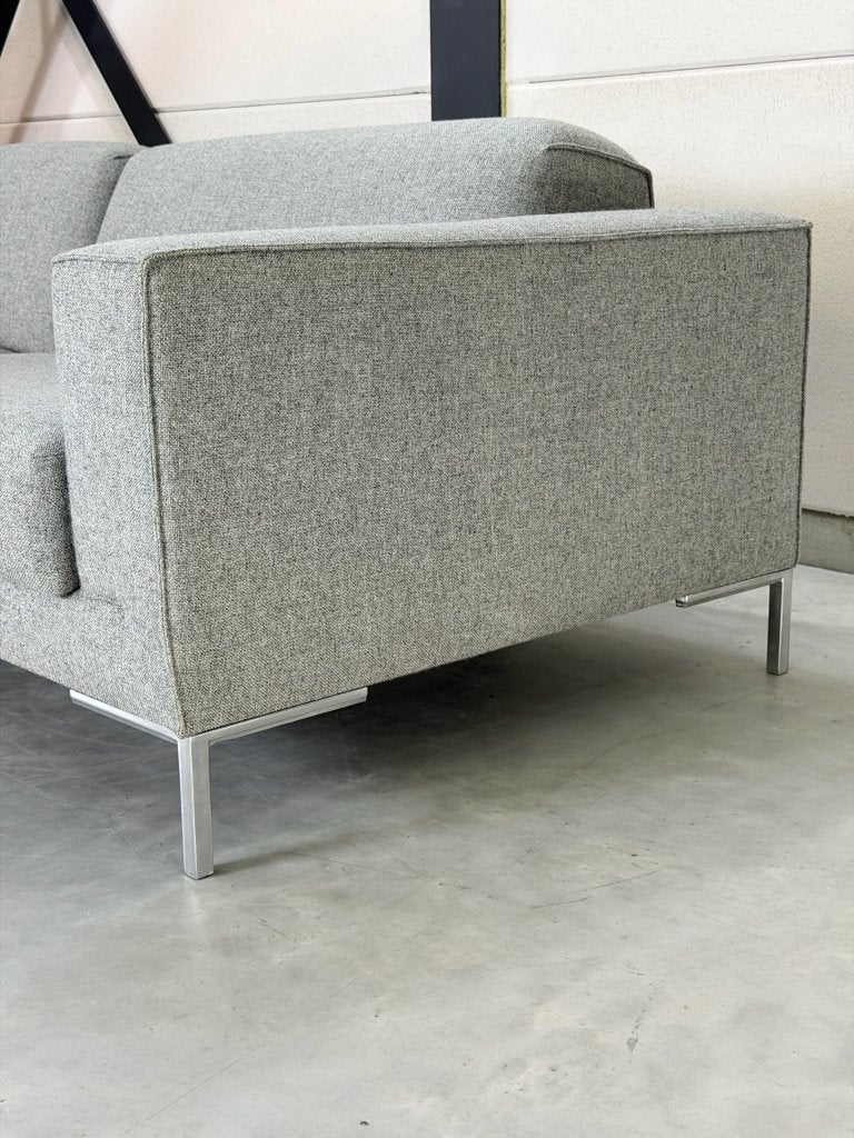 Design on Stock Aikon 4-zitsbank - als nieuw, Huis en Inrichting, Ophalen, 100 tot 125 cm, Rechte bank, Montis Pode Label Gelderland Leolux