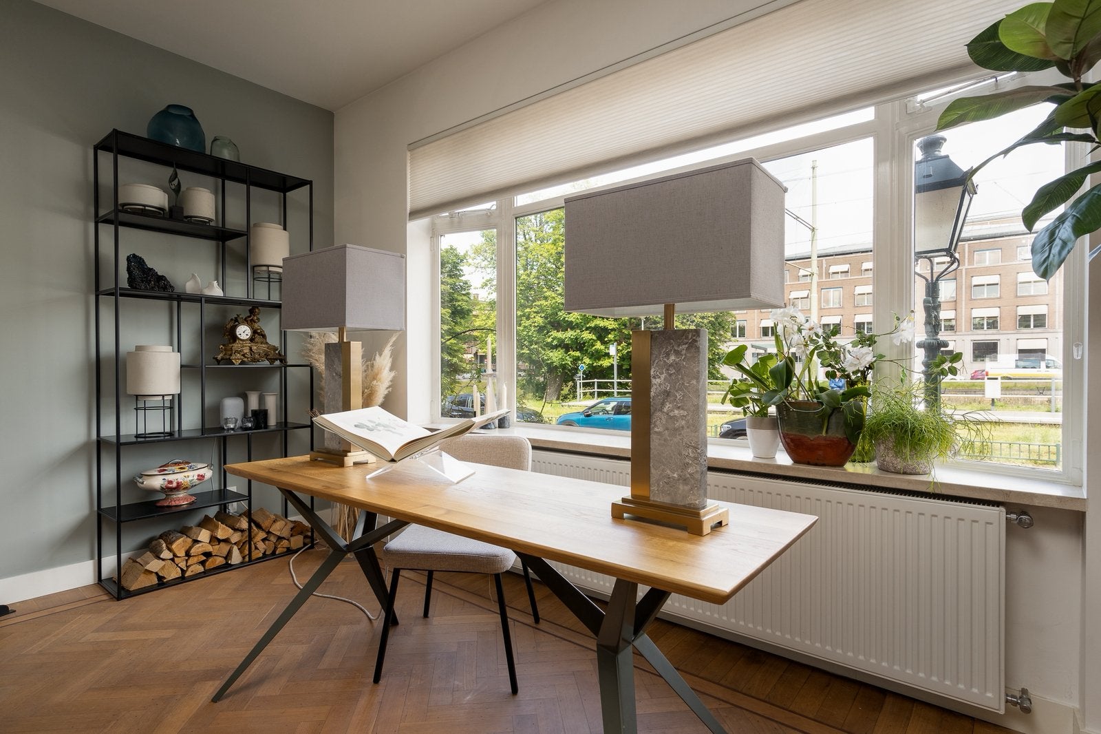 Maatwerk eiken tafel Couqou Den Haag – 180 x 60 cm, Ophalen, 50 tot 100 cm, Zo goed als nieuw, 150 tot 200 cm