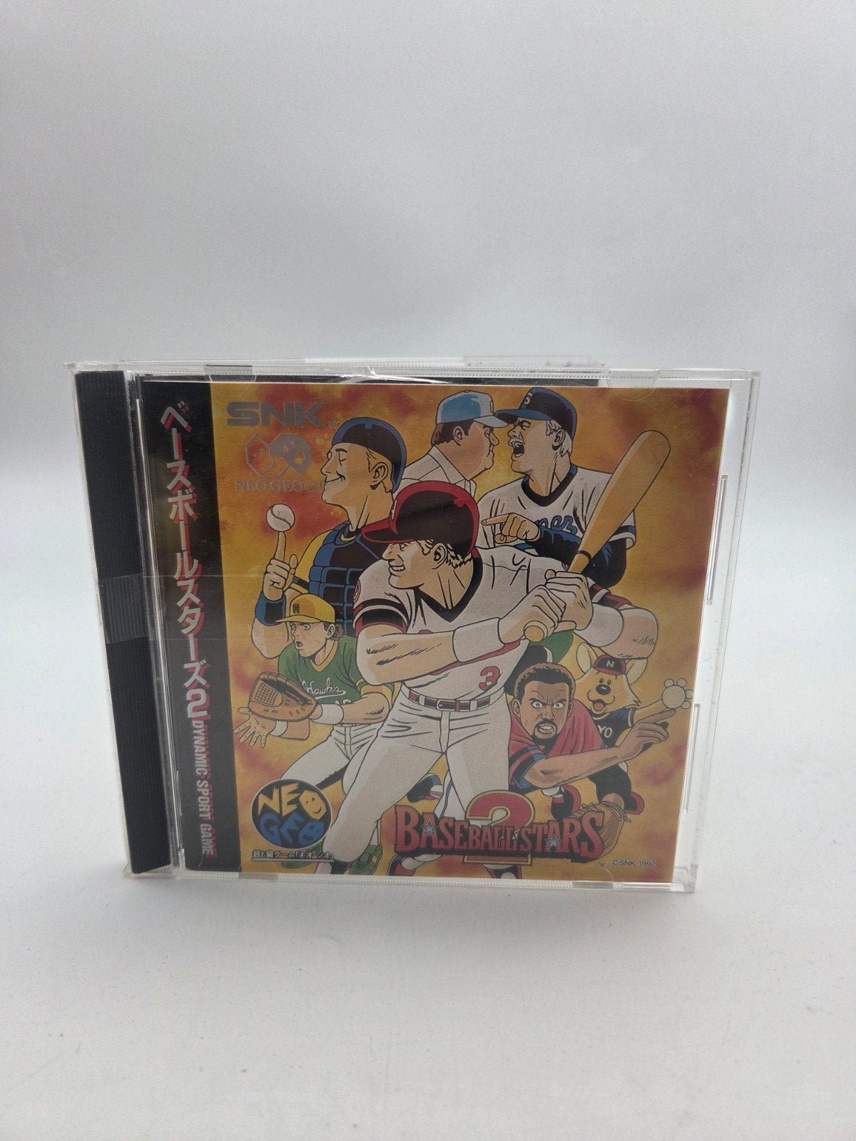 Baseball Stars 2 - Neo Geo CD (Japanse Import), Osaka, Japan, 2 spelers, Eén computer, Ophalen of Verzenden