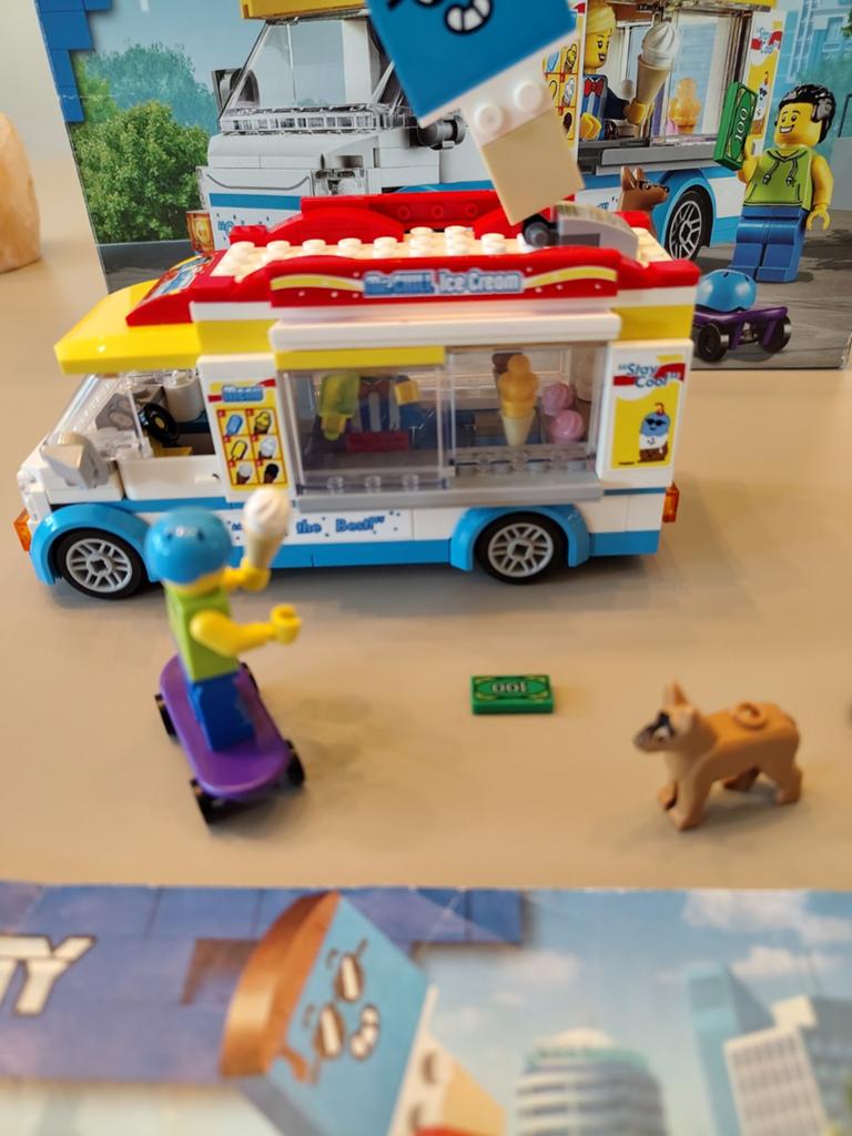 Lego City 60253 ijscowagen, Compleet, City, Lego, Ophalen of Verzenden