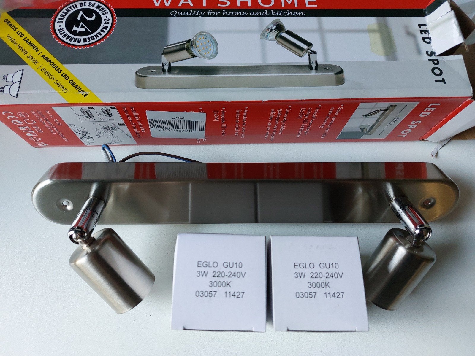 Led spots Watshome 5 stuks, Ophalen of Verzenden, Nieuw