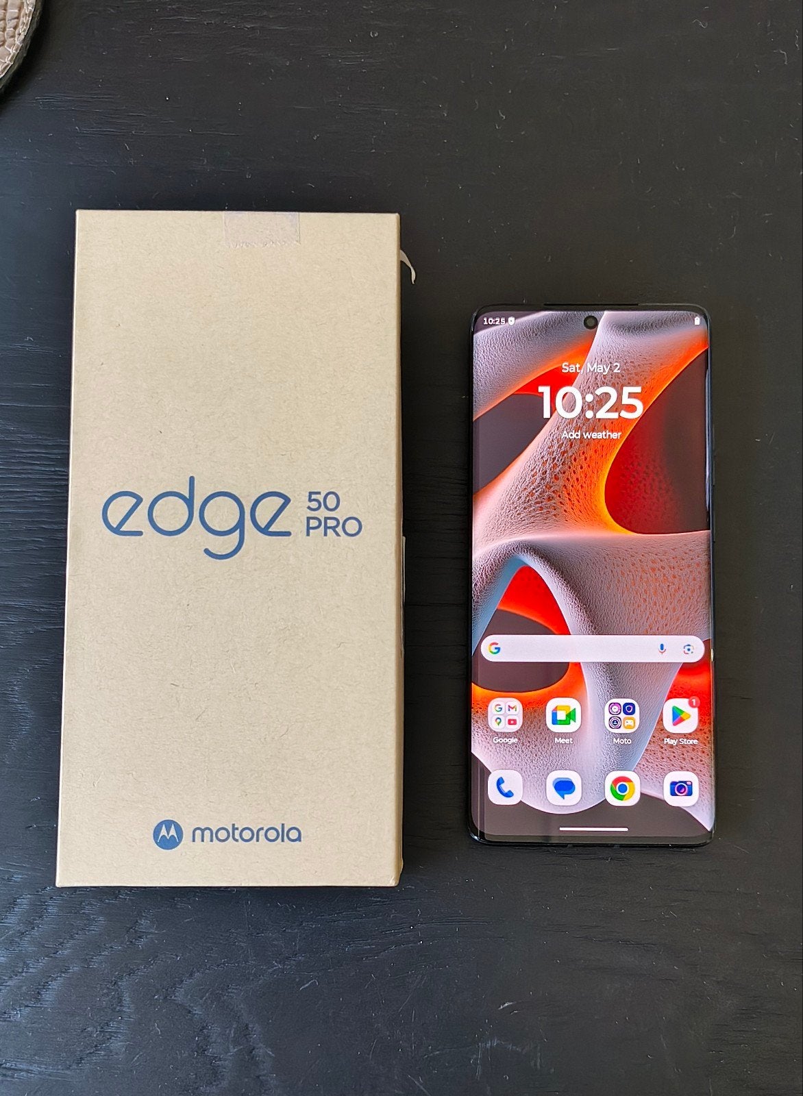 Motorola Edge 50 Pro 512GB Zwart - Nieuwstaat, Overige modellen, Ophalen of Verzenden, Zo goed als nieuw, Zonder simlock