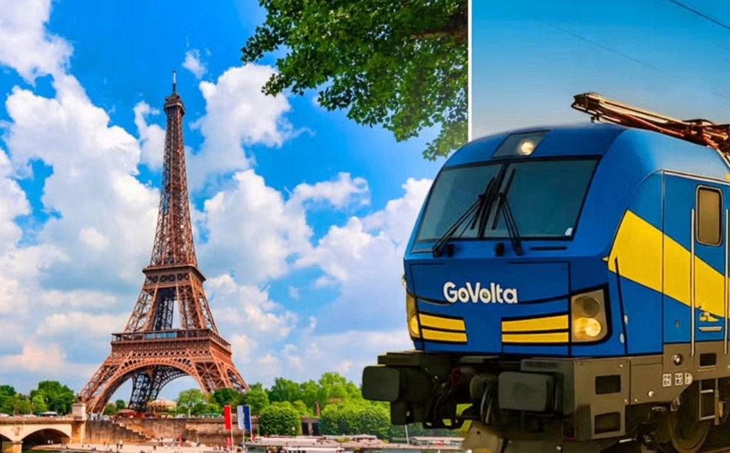 GoVolta treinticket Parijs, Eén persoon, Trein, Nederland, Met bestemming of datum