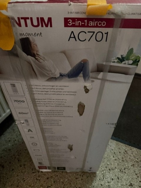 Inventum AC701 Mobile airco, Ophalen of Verzenden, Nieuw