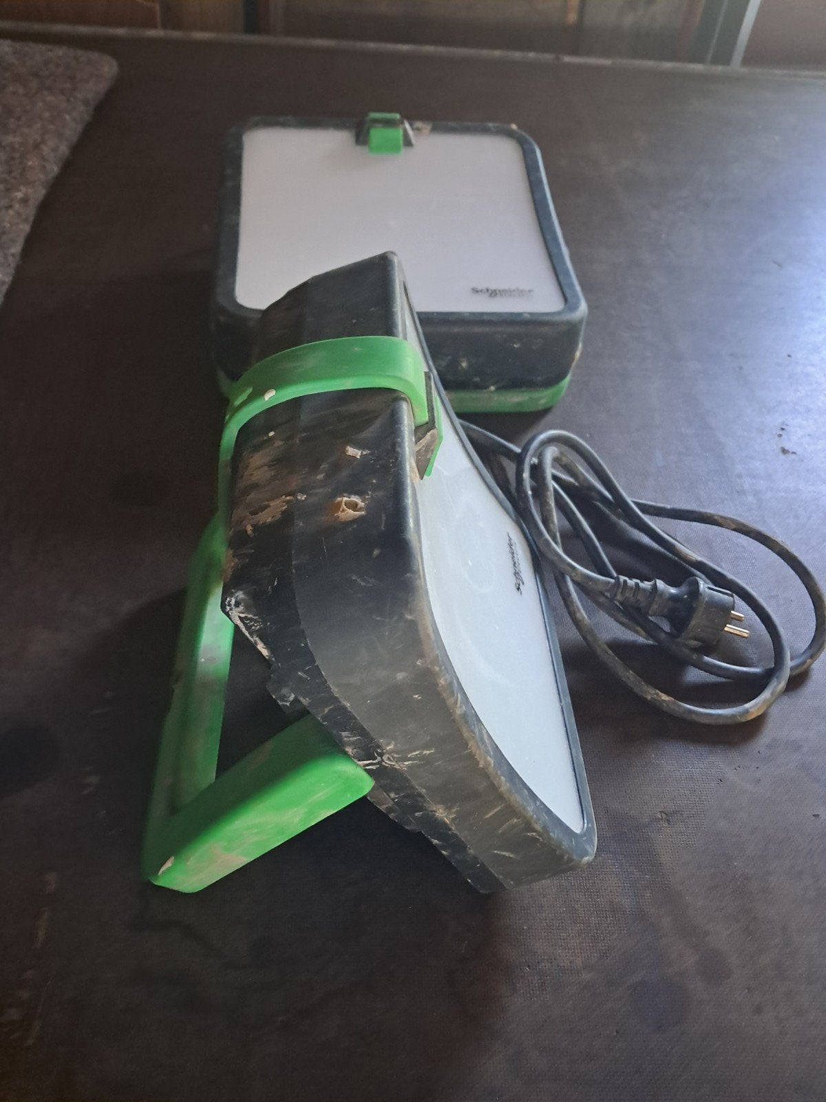 Schneider Electric bouwlampen (2 stuks), Ophalen of Verzenden, Gebruikt, Minder dan 50 watt, Lamp met armatuur