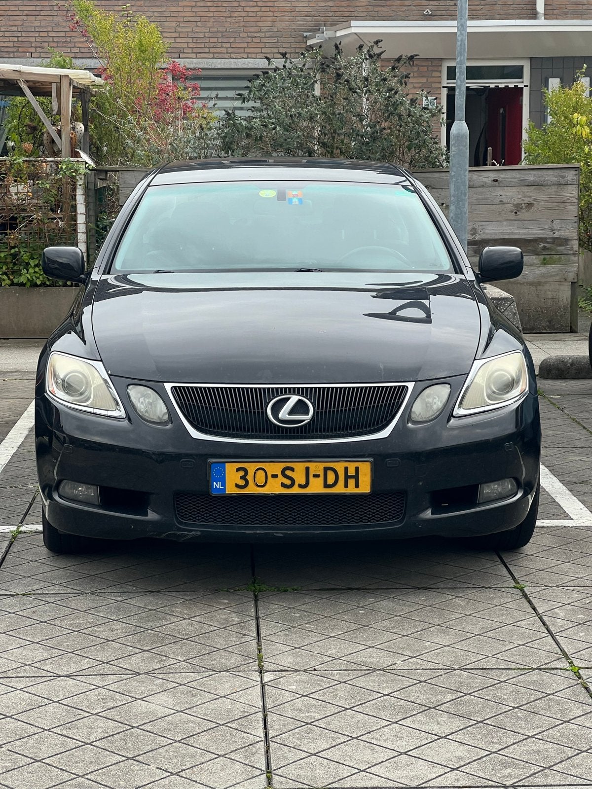 Lexus GS(-H) 300 3.0 AUT 2006 Zwart, Auto's, Automaat, 2000 kg, Zwart, Particulier