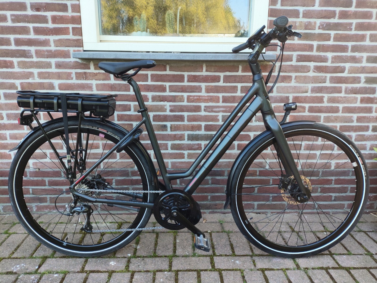 Koga E-F3 bafang 50cm dames, Zo goed als nieuw, 47 tot 51 cm, 50 km per accu of meer, Ophalen