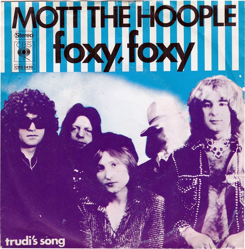 Mott The Hoople - Foxy Foxy 7", Ophalen of Verzenden, Zo goed als nieuw, Pop