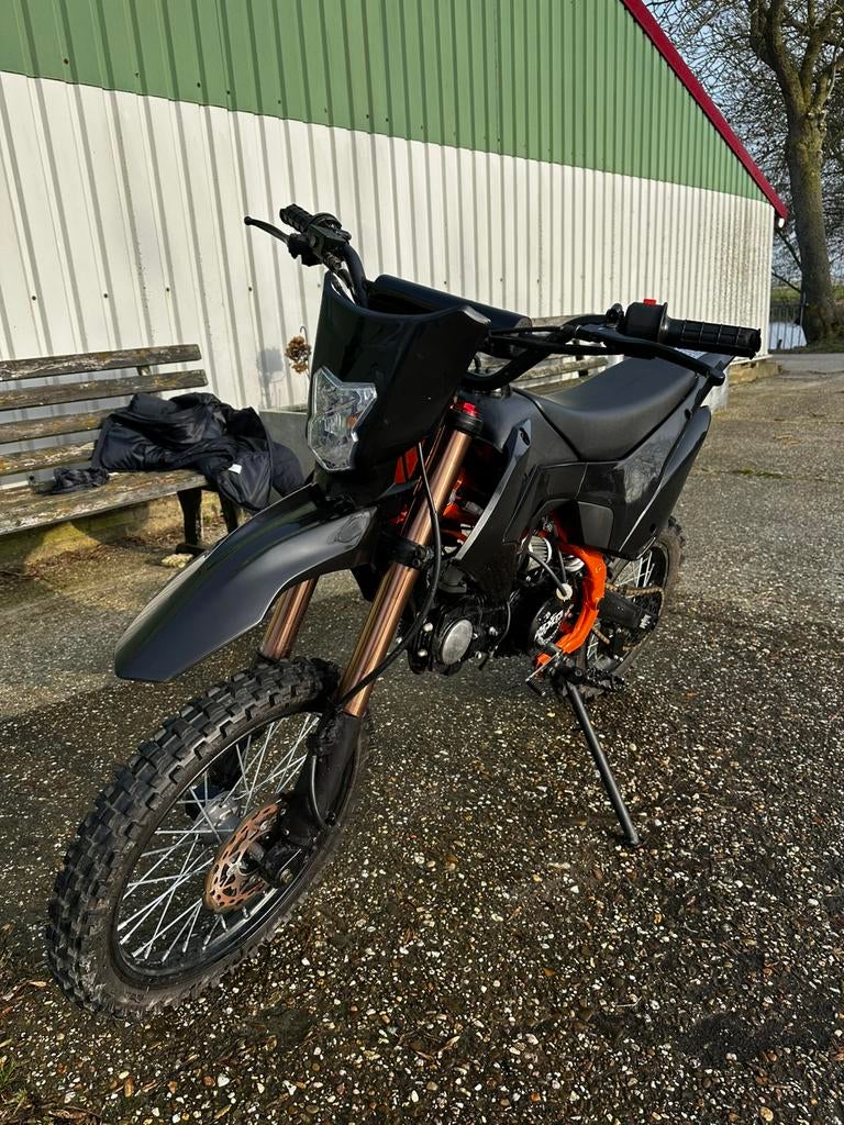 Pitbike 140cc, Fietsen en Brommers, Minibikes, Midibikes en Pitbikes, Zo goed als nieuw, Pitbike, Ophalen