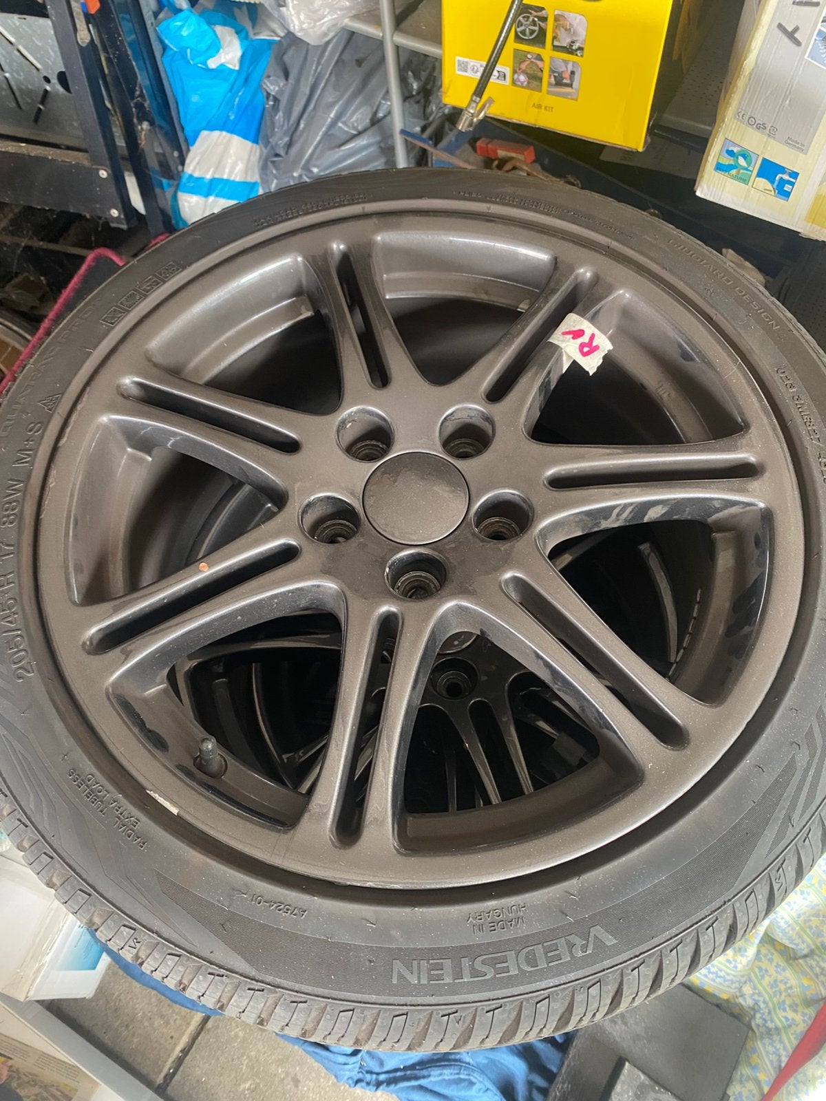 17’’ Honda Civic EP3 type r velgen, Ophalen, Gebruikt