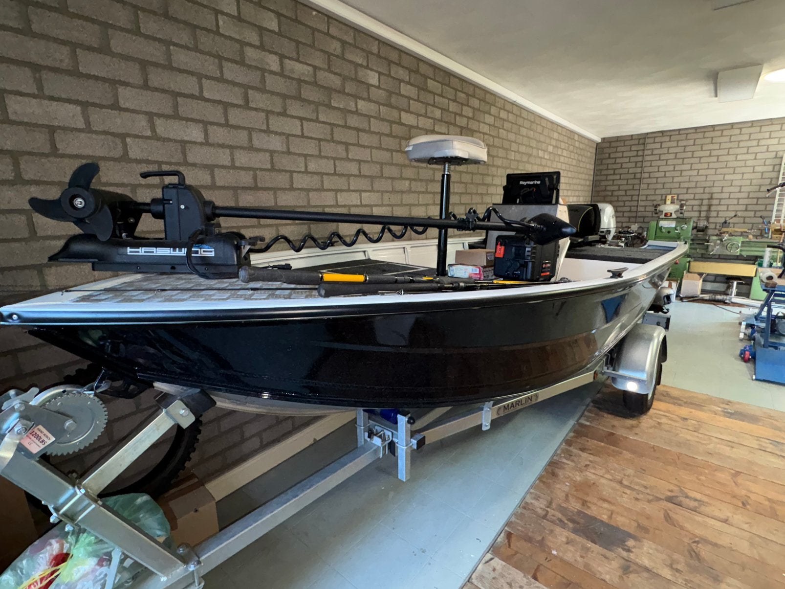 Nieuw op gebouwd visbootje met Honda BF20, Watersport en Boten, 10 tot 30 pk, Met afstandsbediening, Aluminium, Ophalen of Verzenden