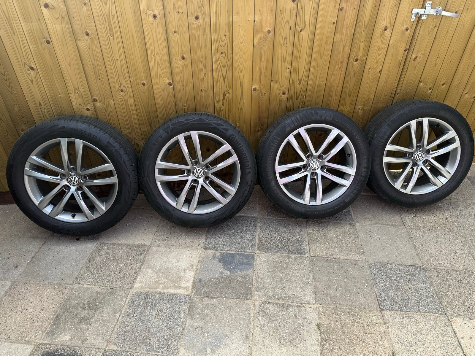 Volkswagen R-Line “salvador” velgen 17”, Auto-onderdelen, Banden en Velgen, Ophalen, Banden en Velgen, 17 inch, Personenwagen