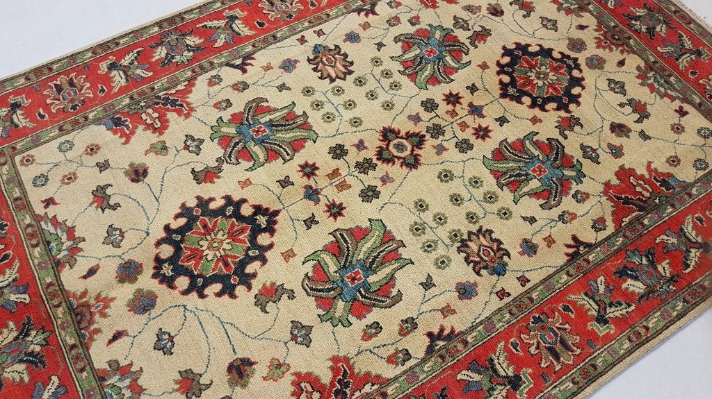 Perzisch tapijt Tabriz 221x151/Vloerkleed/kelim/Oosterse/wol, 100 tot 150 cm, Www.simatapijten.nl, Nieuw, Ophalen of Verzenden
