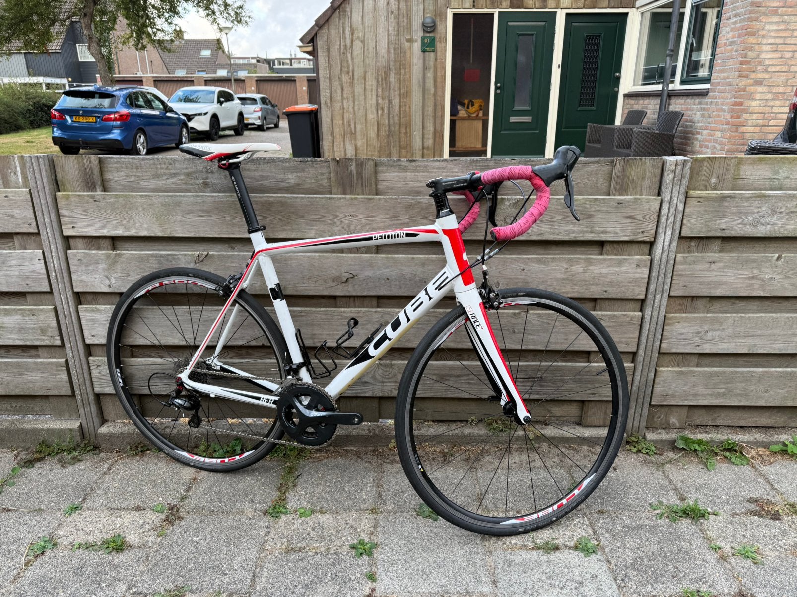 Cube peleton sora afmontage 2 x9 versn 60 frame, 28 inch, Velgrem, Aluminium, Zo goed als nieuw