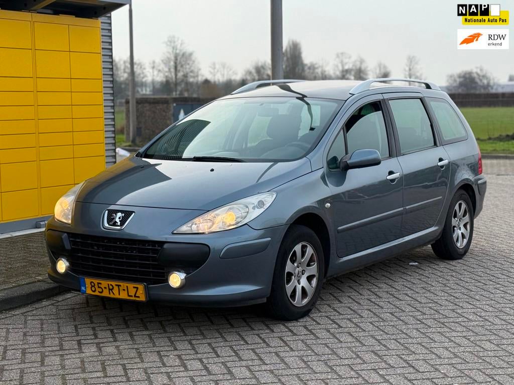 Peugeot 307 SW 1.6-16V Pack Bj 2005 ECC Airco 6-Peroons Nieu, Auto's, Stof, Gebruikt, 4 cilinders, 715 kg
