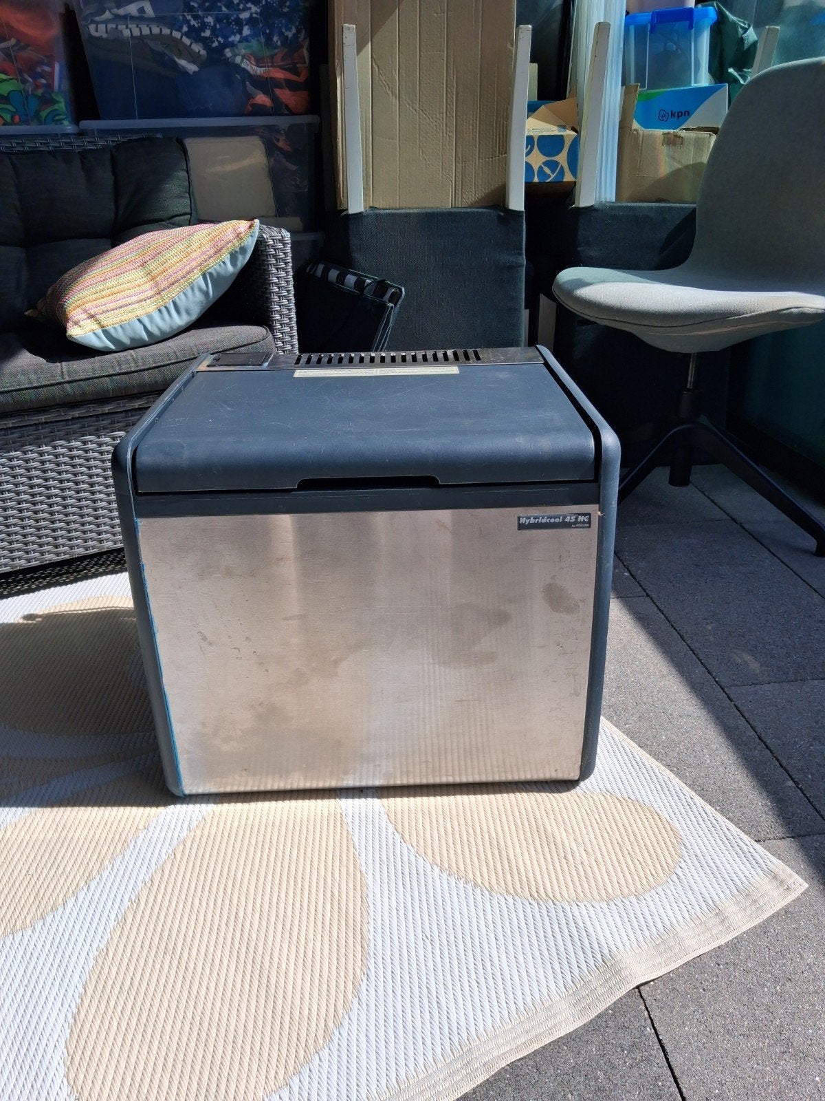Koelbox, Ophalen