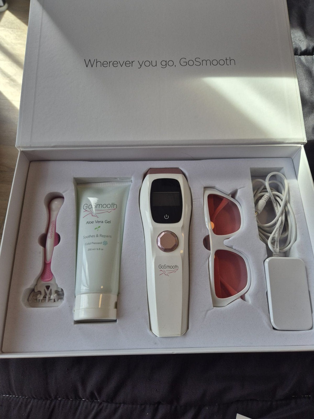 GoSmooth IPL Kit Pro - Pijnloos ontharen thuis, Ophalen of Verzenden