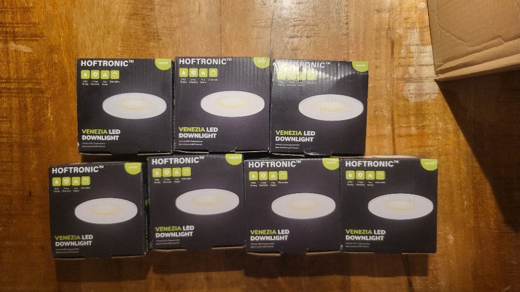 Hoftronic Venezia LED Downlight - 6W, 2700K Warm Wit, Ophalen, Waterdicht, Overige merken, Nieuw