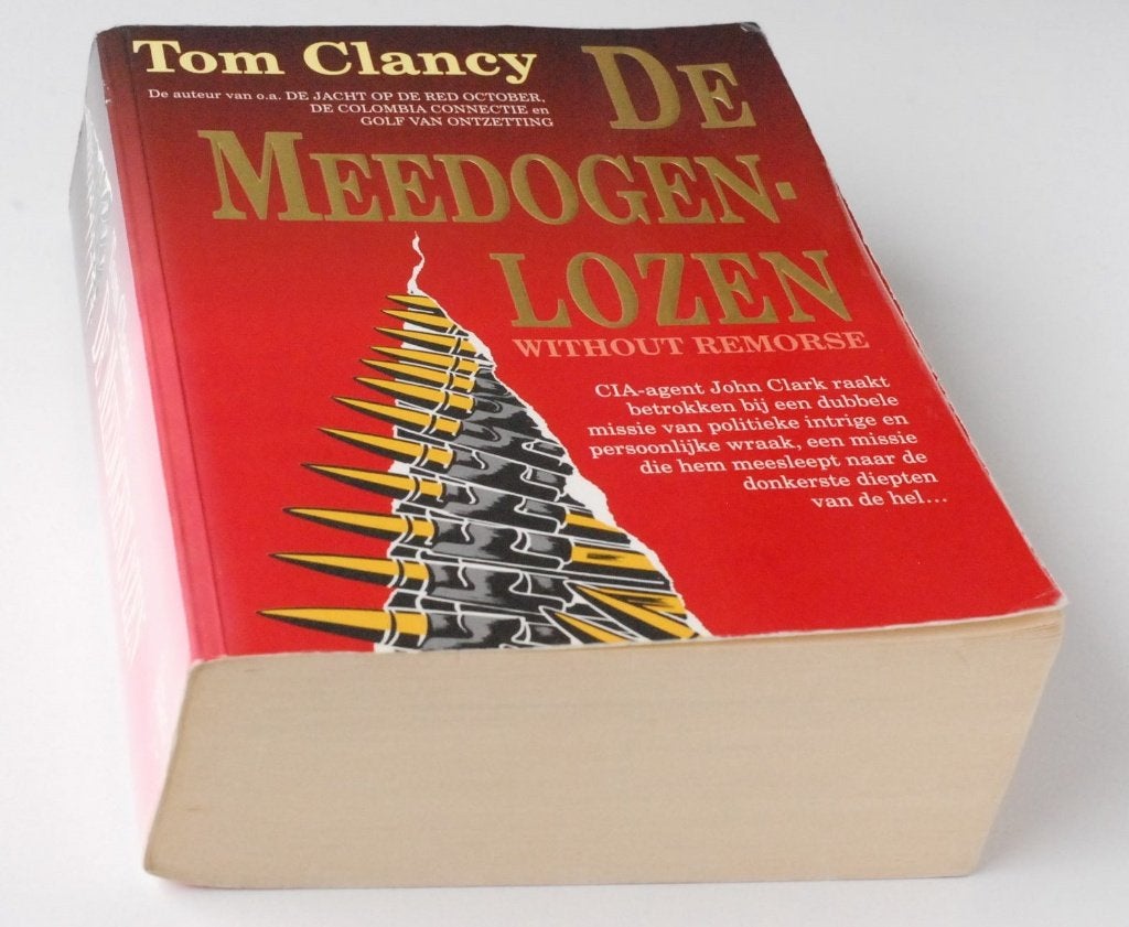 Tom Clancy - De Meedogenlozen (Without Remorse) 1994, Boeken, Verzenden, Tom Clancy, Zo goed als nieuw