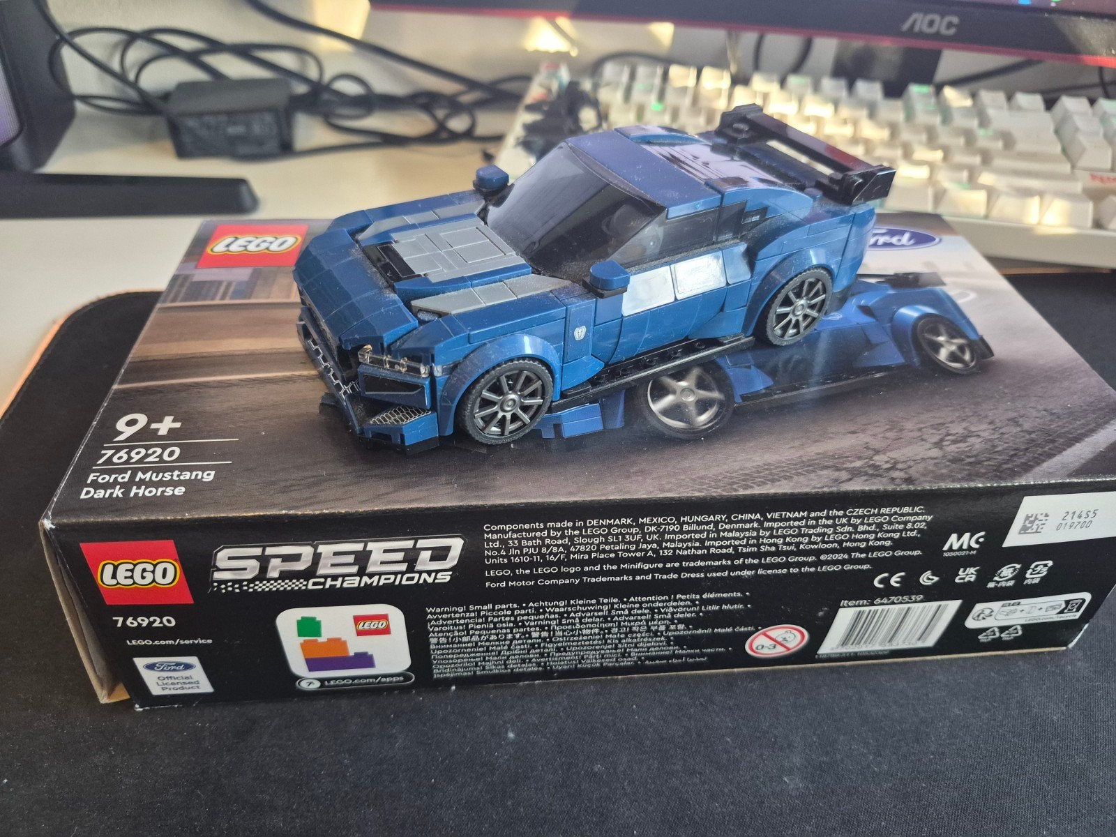 Lego Ford Mustang, Ophalen of Verzenden, Zo goed als nieuw
