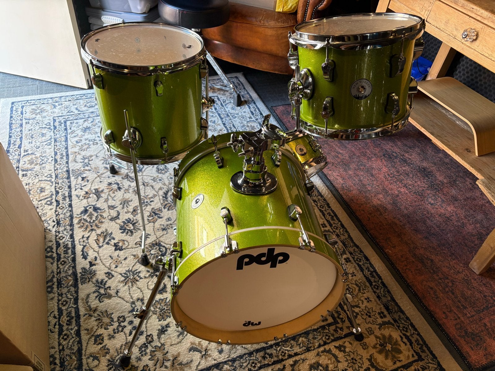 PDP New Yorker Drumstel - Zo goed als nieuw, Muziek en Instrumenten, Drumstellen en Slagwerk, Ophalen, Zo goed als nieuw, Overige merken