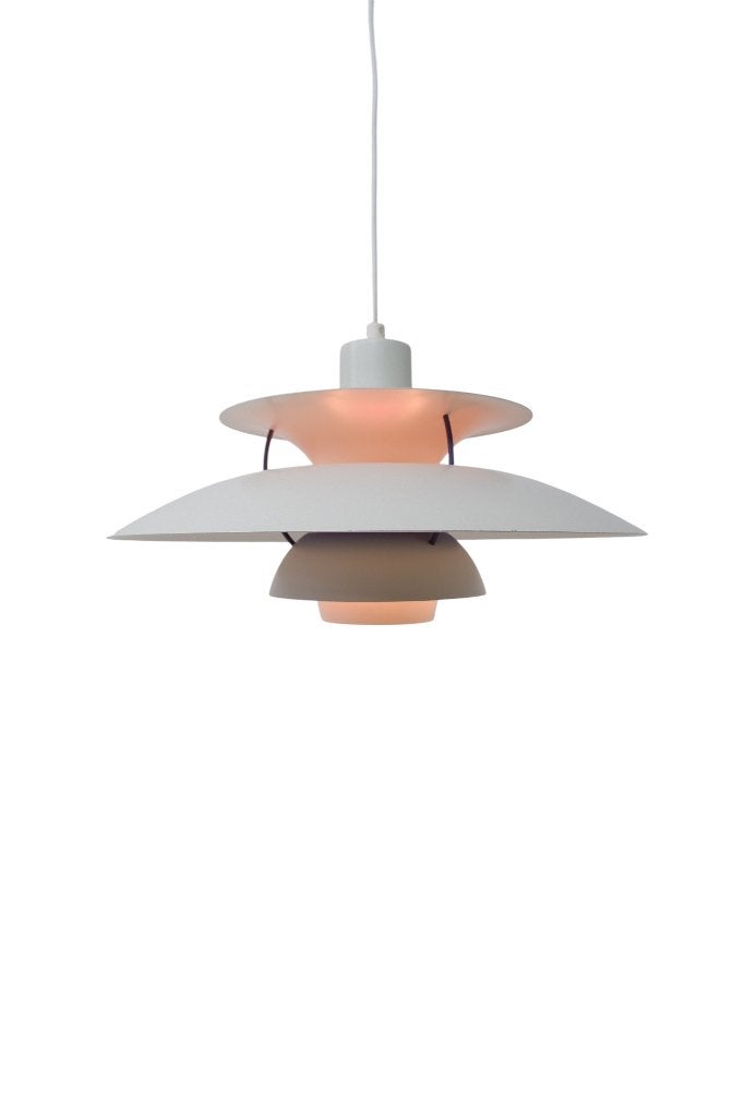 Louis Poulsen PH5 hanglamp wit, Gebruikt, Rijksstraatweg 37 Wilp, Scandinavisch, 55concept