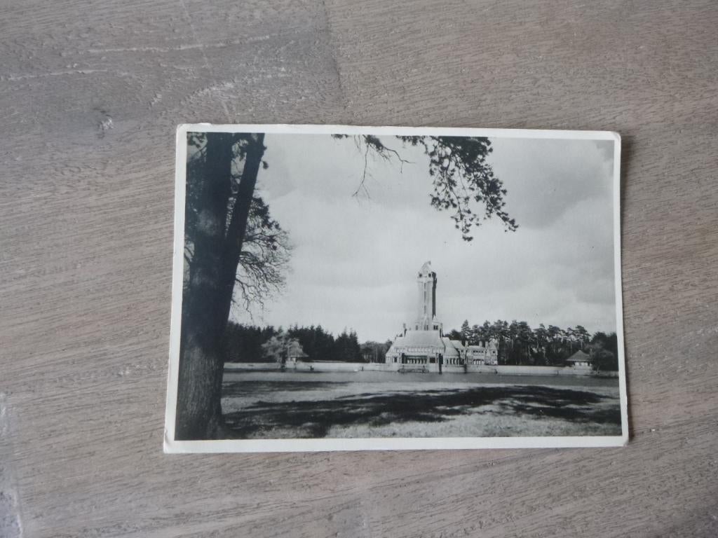 het nat.park de Hoge Veluwe st. Hubertus gezicht op het huis, Ophalen of Verzenden, 1980 tot heden, Gelopen, Gelderland