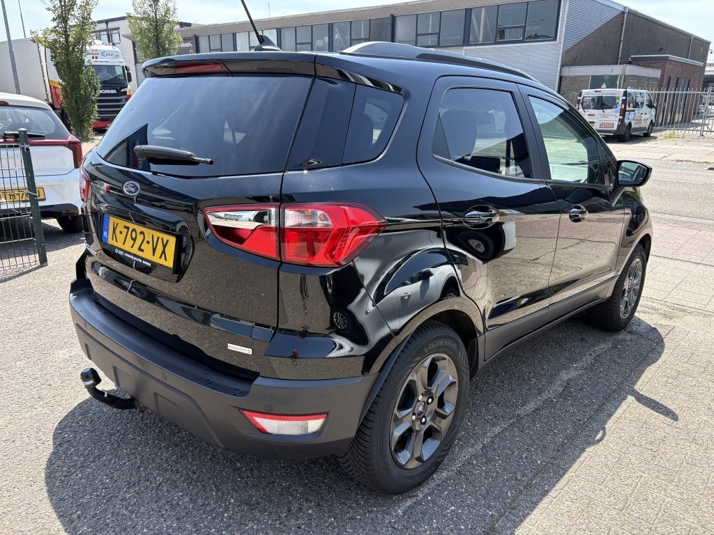 Ford EcoSport 1.0 EcoBoost Titanium | Trekhaak, Auto's, Voorwielaandrijving, Gebruikt, Ecosport, Zwart