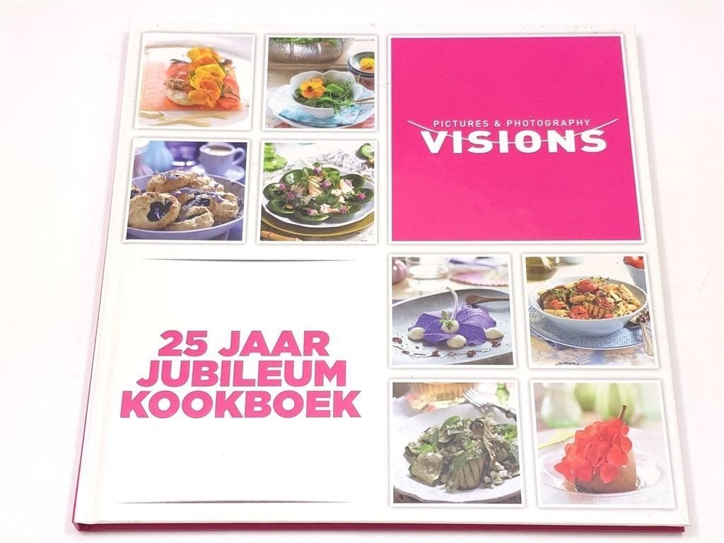 25 Jaar Visions — Kookboek met Bloemen en Recepten, Boeken, Kookboeken, Ophalen of Verzenden, Gelezen, Azië en Oosters