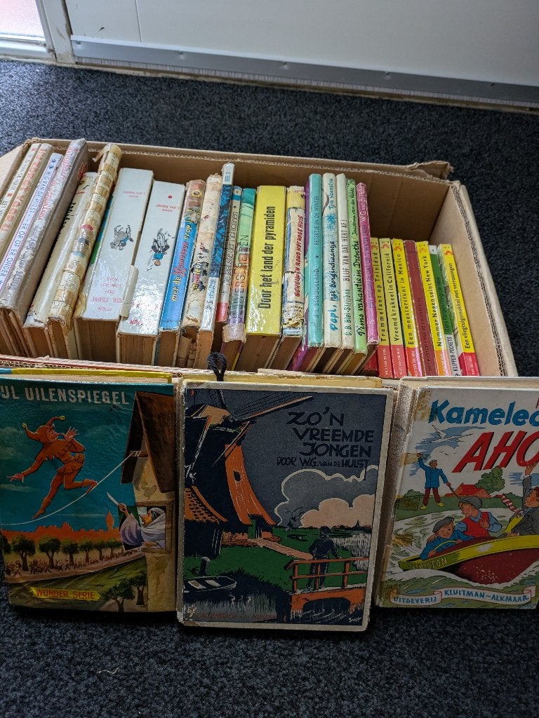 Oude jongensboeken, Ophalen of Verzenden, Gelezen, Verschillende onderwerpen