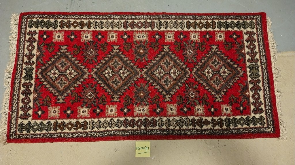 handgeknoopt Afghaans of Perzisch Yalameh-tapijt, Huis en Inrichting, Ophalen, Gebruikt, 100 tot 150 cm, Yalameh-tapijt