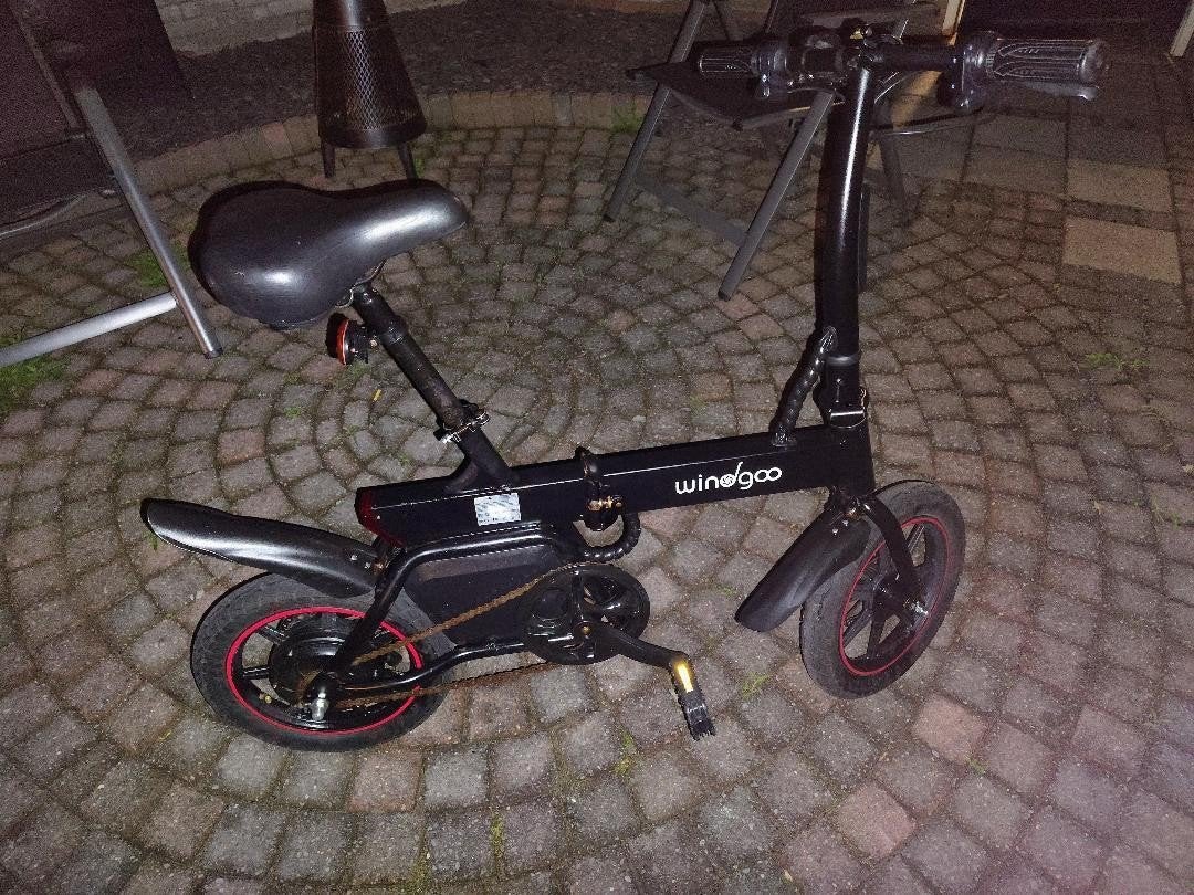 Windgoo b20 elektrische vouwfiets, Ophalen, Gebruikt