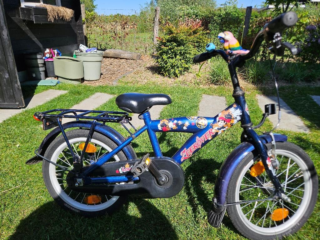 Kinderfiets Loekie 16 inch, Ophalen, Terugtraprem, Loekie, 16 tot 20 inch