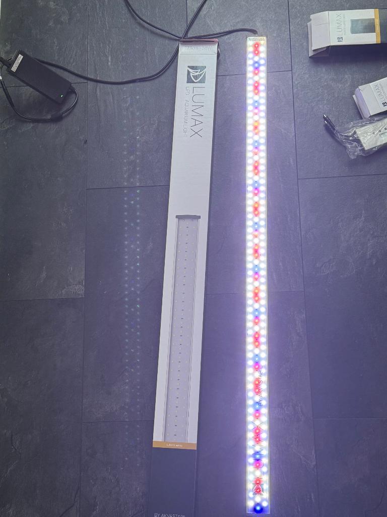 Akvastabil Lumax LED Plant 4500K 123 cm + controller + adapt, Dieren en Toebehoren, Ophalen, Verlichting of Verwarming, Overige merken