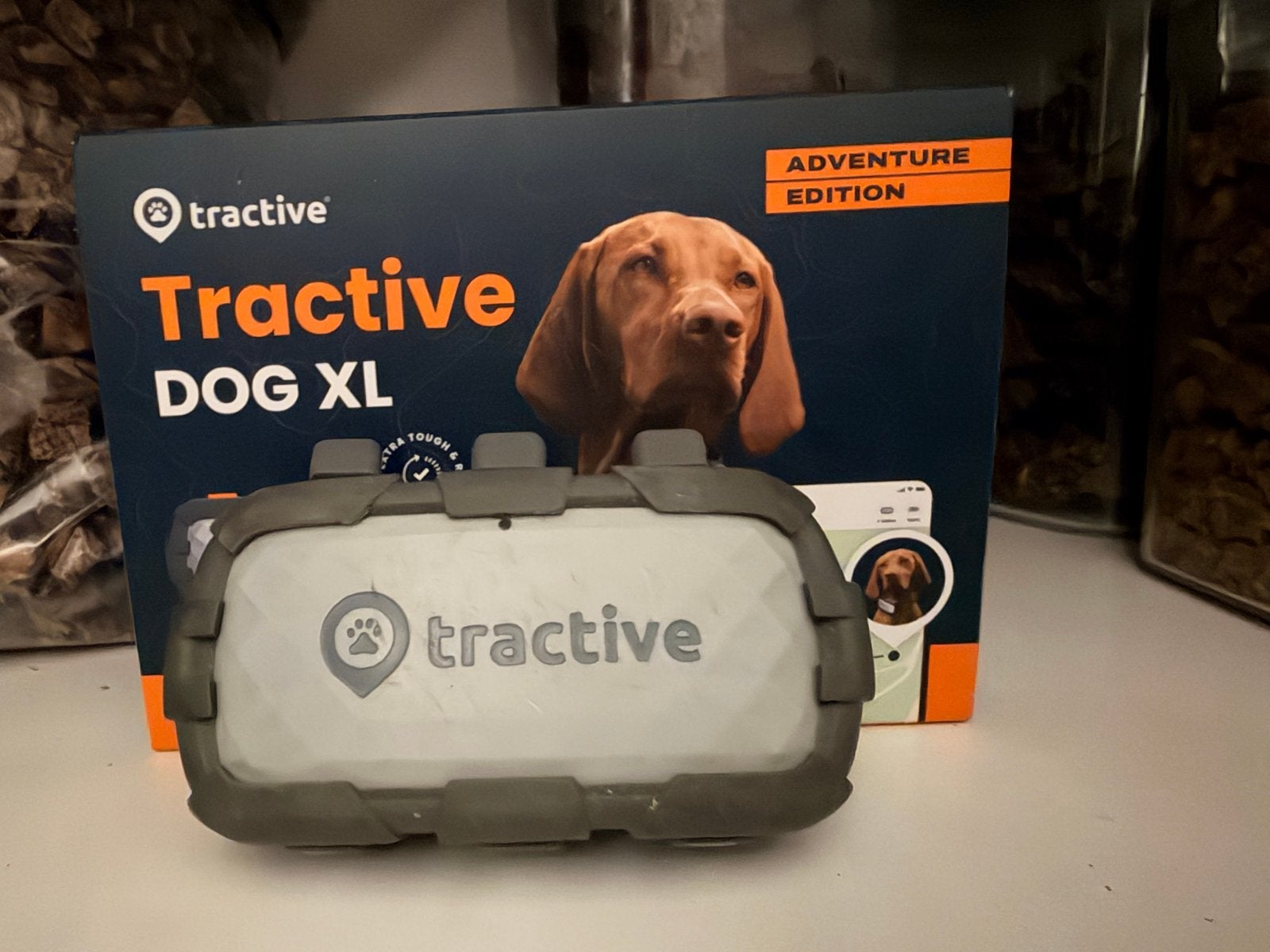 Tractive dog XL, Ophalen of Verzenden, Gebruikt