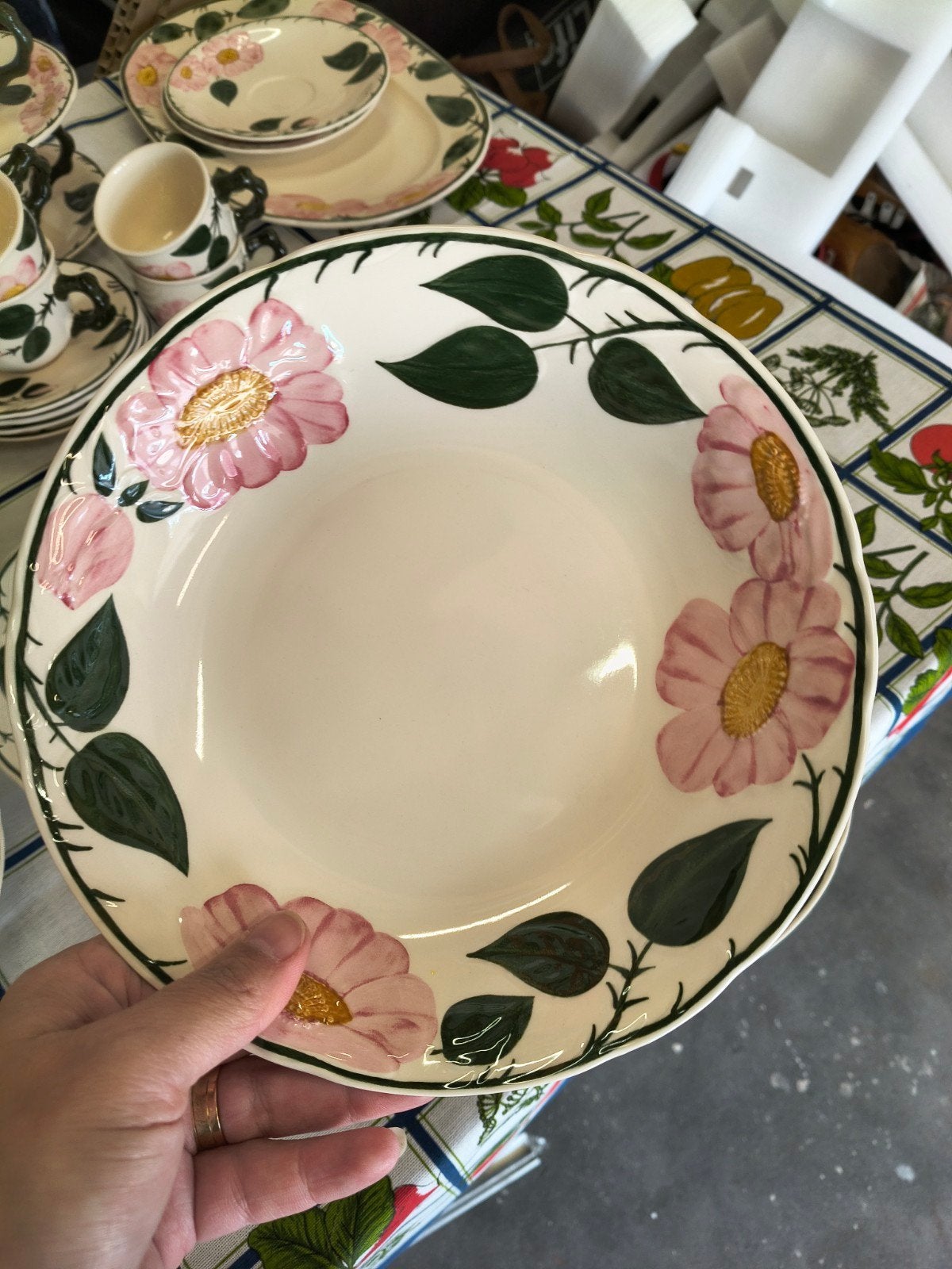 Villeroy & Boch Wild Rose Diepe Borden - Set van 5, Antiek en Kunst, Ophalen of Verzenden