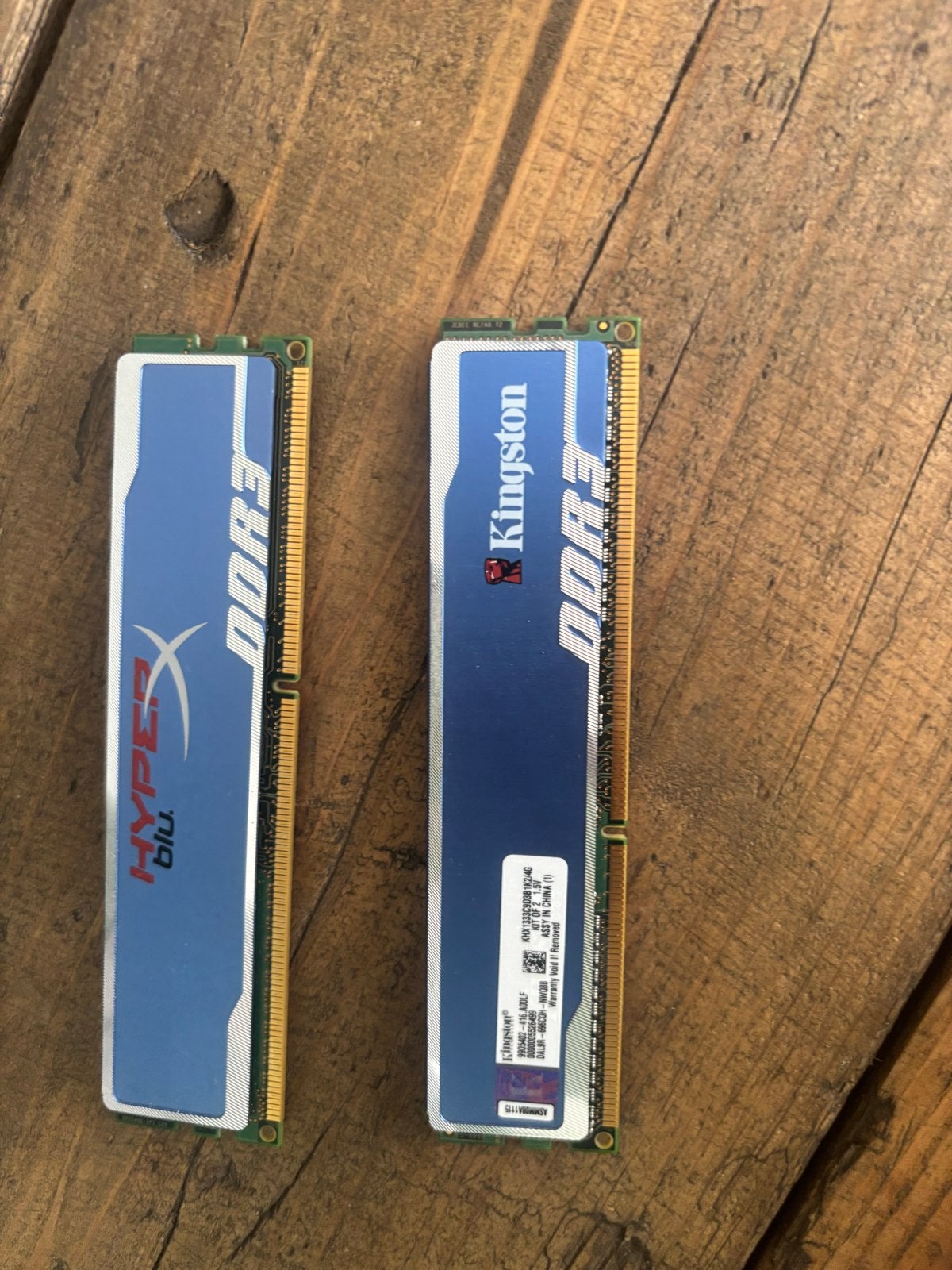 2x DDR3 RAM PC geheugen ongetest, Ophalen, 8 GB, DDR3, Desktop
