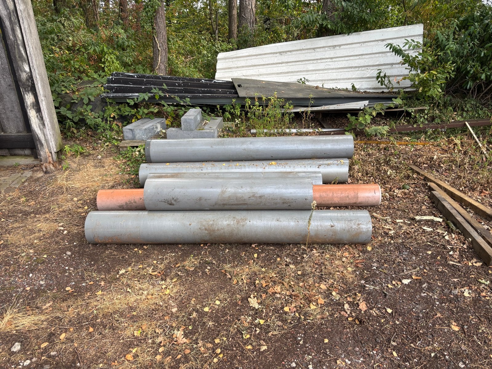 Diverse PVC buizen - verschillende lengtes, Ophalen, Gebruikt, Pvc, 2 tot 4 meter