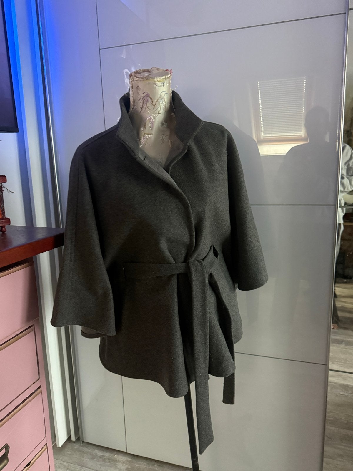 YAYA Dames Jasje/Poncho - Zo goed als nieuw, Ophalen of Verzenden, Zo goed als nieuw, Maat 38/40 (M), Grijs