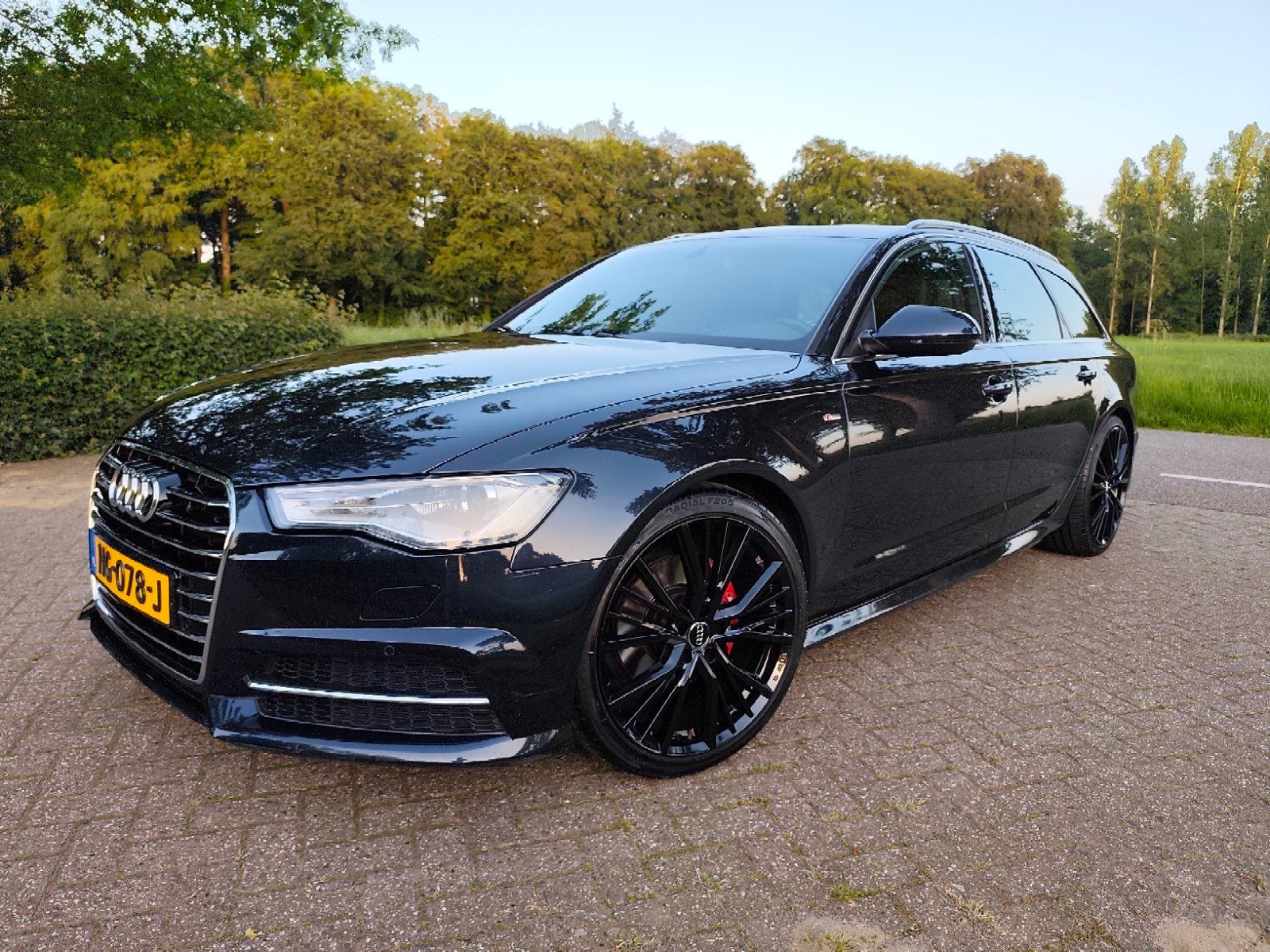 Audi A6 Avant 1.8 Tfsi  S-tronic 3x s-line, bose, orig NL!, 1610 kg, Blauw, Origineel Nederlands, 1600 kg