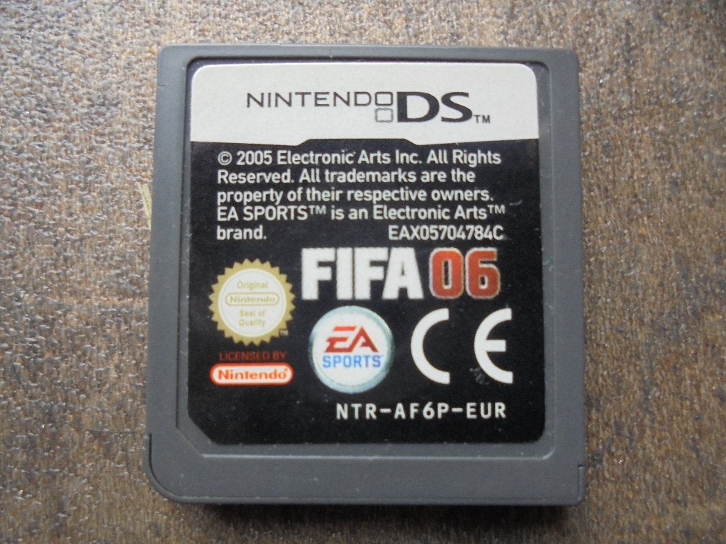 FIFA 06 voor DS (zie foto's), Gebruikt, 1 speler, Ophalen of Verzenden, Vanaf 3 jaar