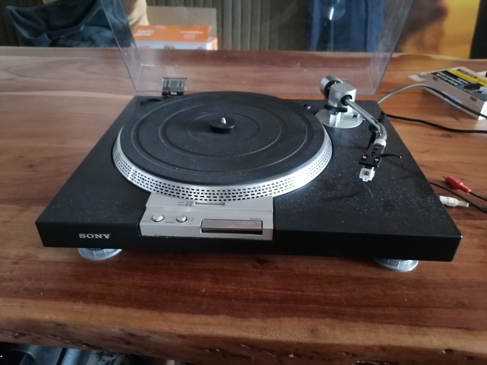 Sony PS-T15 platenspeler met nieuwe naald en headshell, Audio, Tv en Foto, Platenspelers, Ophalen, Gebruikt, Automatisch, Platenspeler