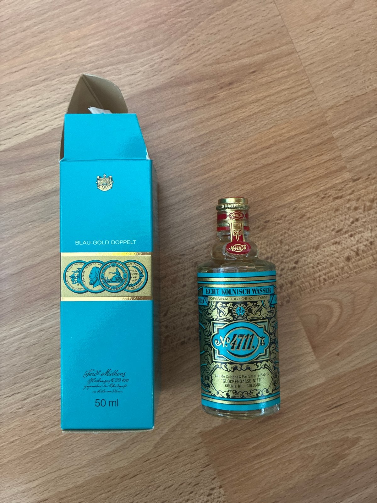 4711 Echt Kölnisch Wasser Eau de Cologne 50 ml, Ophalen of Verzenden, Nieuw