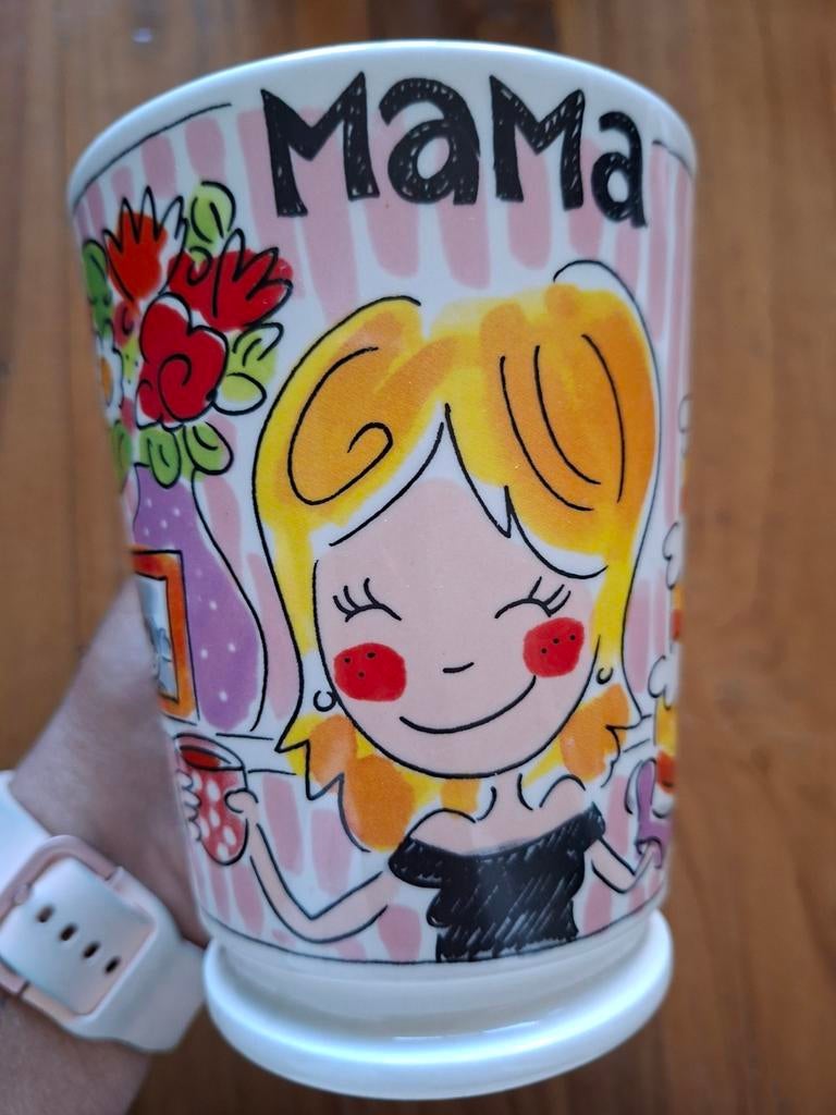 Blond Amsterdam XL Beker 'Mama' - Zo goed als nieuw, Blond Amsterdam, Ophalen of Verzenden, Zo goed als nieuw, Kop(pen) en/of Schotel(s)