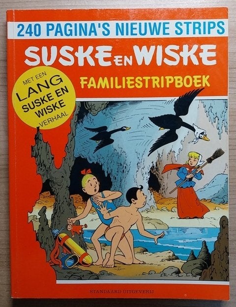 Suske & Wiske familiestripboek (#2), Boeken, Stripboeken, Gelezen, Eén stripboek, Ophalen of Verzenden, Studio Vandersteen