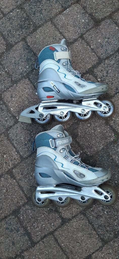 Skeelers, dames maat EU-38 2/3, Gebruikt, Inline skates 4 wielen, Dames, Ophalen
